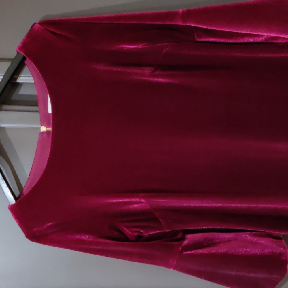 Calvin Klein Velvet Dress - Gem